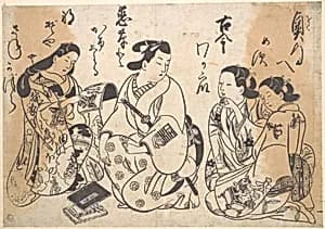Print by Okumura Masanobu