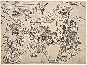 Scene from a Drama by Okumura Masanobu