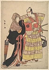 Scene from a Drama by Katsukawa Shunshō　勝川春章
