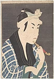 Matsumoto Koshiro IV as the Fish Peddler Gorobei by Tōshūsai Sharaku