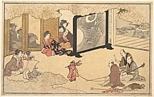Seeing a Performance by Kitagawa Utamaro
