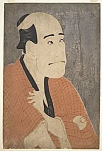 Arashi Ryūzō I as Ishibe Kinkichi in the Play "Hana Ayame Bunroku Soga" by Tōshūsai Sharaku