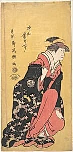 The Actor Nakayama Kumetaro II by Tōshūsai Sharaku