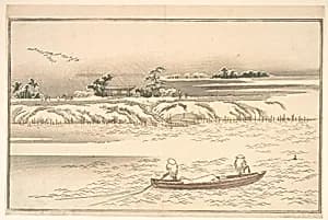 Book of Ehon Ginsekai (The World in Silver) by Kitagawa Utamaro