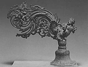 Finial with a Kinnari by Unknown Artist