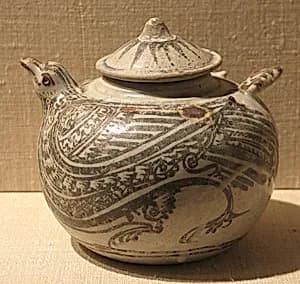 Covered Jar in the Form of a Bird by Unknown Artist