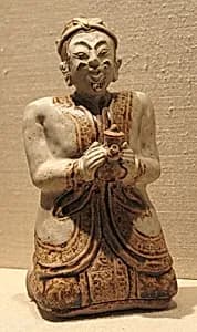 Water Dropper in the Form of a Kneeling Man by Unknown Artist