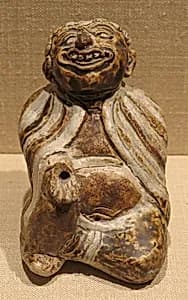 Water Dropper in the form of a Seated Demon by Unknown Artist