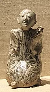 Water Dropper in the Form of a Kneeling Hunchbacked Chinese Man by Unknown Artist