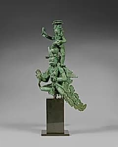Krishna on Garuda by Unknown Artist