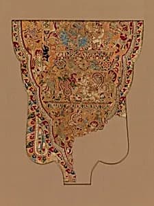 Textile Panel with Scenes from the Ramayana by Unknown Artist