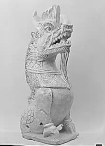 Roof Tile in the Form of a Dragon by Unknown Artist