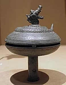 Rattle with a Coiled Serpent by Unknown Artist