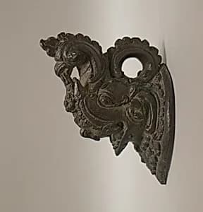 Makara-Shaped Handle by Unknown Artist