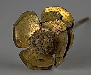 Ornament in the Shape of a Lotus Flower by Unknown Artist