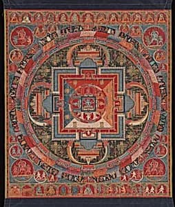 Mandala of Jnanadakini by Unknown Artist