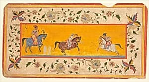 Three Polo Players by Unknown Artist