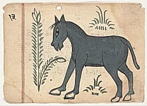 Page from a Book of Omens by Unknown Artist