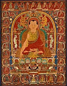 Lineage Portrait of an Abbot by Unknown Artist