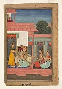 Panchama Ragini: Page from a Ragamala Series (Garland of Musical Modes) by Unknown Artist