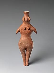 Vessel in the Shape of a Female by Unknown Artist