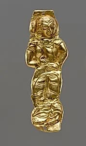 Standing Female Figure with an Offering by Unknown Artist