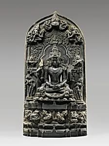 Shiva as Mrityunjaya, the Conquerer of Death by Unknown Artist