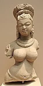 Bust of a Female Deity by Unknown Artist