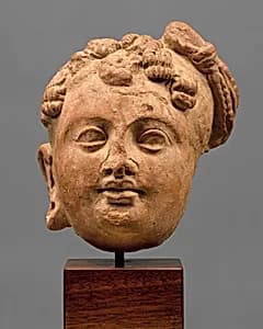Head of a Female Figure by Unknown Artist