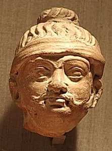 Head of a Male Figure by Unknown Artist