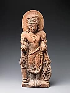 Standing Four-Armed Vishnu by Unknown Artist