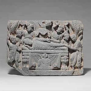 Death of the Buddha (Parinirvana) by Unknown Artist