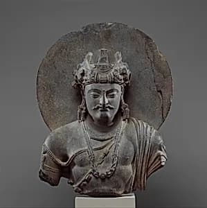 Bust of a Bodhisattva Shakyamuni by Unknown Artist