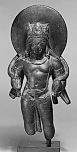 Standing Four-Armed Vishnu by Unknown Artist