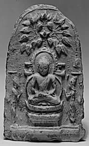 Buddha Seated Under the Bodhi Tree by Unknown Artist