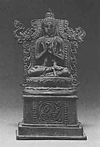 Seated Transcendent Buddha Vairochana by Unknown Artist