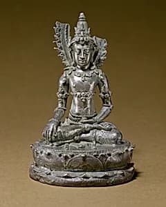 Seated Transcendent Buddha Akshobhya (?) by Unknown Artist