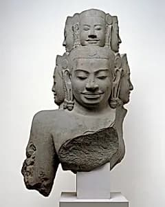 Bust of Hevajra by Unknown Artist