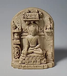 Plaque with Scenes from the Life of the Buddha by Unknown Artist