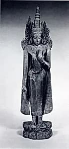 Crowned Buddha by Unknown Artist