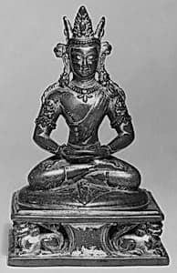 Manjushri, an Emanation of Amitabha Buddha by Unknown Artist