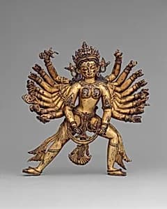 Durga as Slayer of the Buffalo Demon Mahishasura by Unknown Artist
