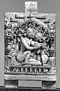 Plaque with Mithuna (Loving Couple) by Unknown Artist