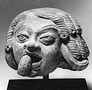 Head of a Man, Perhaps Eating a Fruit by Unknown Artist