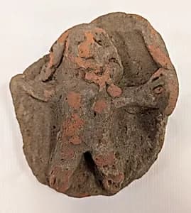 Plaque in the Form of a Standing Female Figure by Unknown Artist
