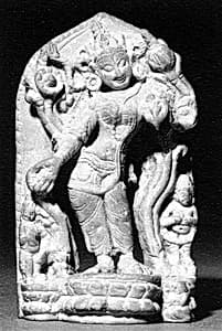 Miniature Buddhist Deity by Unknown Artist