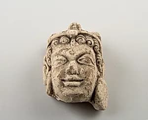 Head of a Bodhisattva by Unknown Artist
