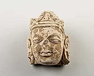 Head of a Bodhisattva by Unknown Artist