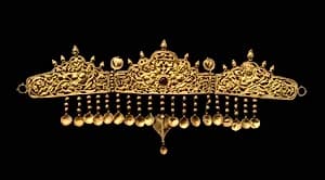 Diadem with Kinnaris (Half-Bird, Half-Female Creatures) by Unknown Artist
