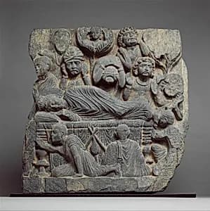 The Death of the Buddha (Parinirvana) by Unknown Artist